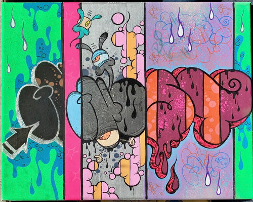 2026 GHOST ORIGINAL CANVAS (11X14) PIECE SERIES # 13