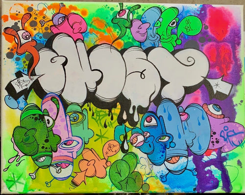 2026 GHOST ORIGINAL CANVAS (11X14) PIECE SERIES # 1