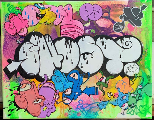 2026 GHOST ORIGINAL CANVAS (11X14) PIECE SERIES # 2