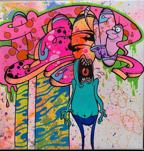 2026 GHOST ORIGINAL CANVAS (8X8) PIECE SERIES # 23