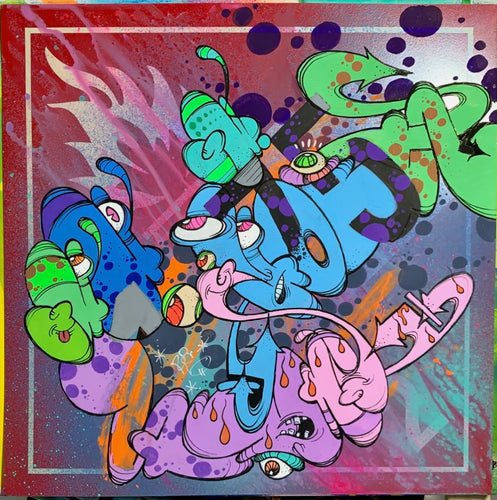 2025 GHOST FREIGHT/TRUCKING HAZMAT PLACARD 10 1/2 X 10 1/2 ACRYLIC # 25