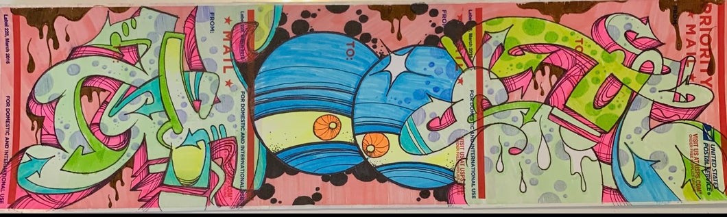 2026 GHOST CONNECTED PIECE STICKER # 54