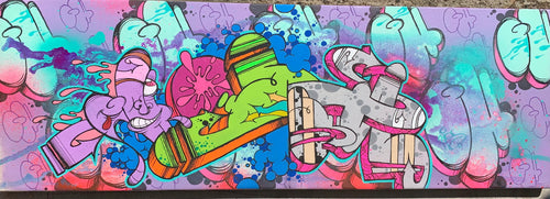2026 GHOST ORIGINAL CANVAS (8X24) PIECE SERIES # 1