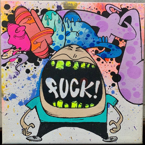 2026 GHOST ORIGINAL CANVAS (8X8) PIECE SERIES # 26