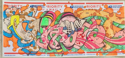 2025 GHOST CONNECTED PIECE STICKER # 65