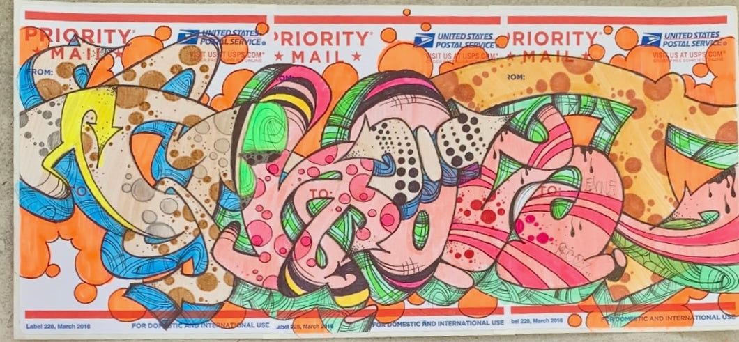 2025 GHOST CONNECTED PIECE STICKER # 65