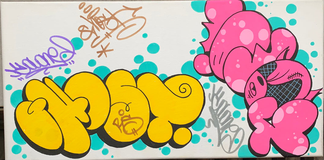 2026 GHOST & COLO LIMTED EDTION CANVAS  10 X 20 # 12