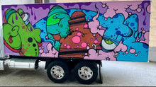 GHOST "LONG HAUL TRUCKER" BOX TRUCK PAINTED ACRYLIC # 11 2025