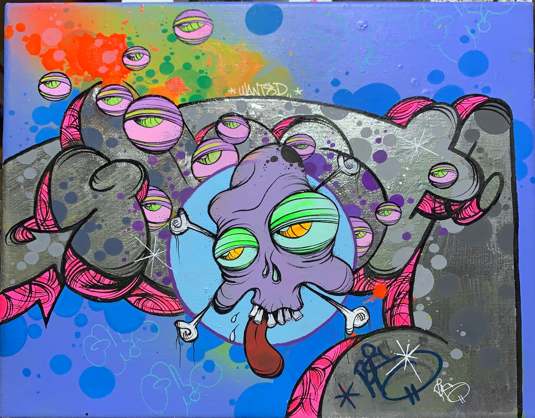 2026 GHOST ORIGINAL CANVAS (11X14) PIECE SERIES # 21