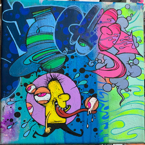 2026 GHOST ORIGINAL CANVAS (8X8) PIECE SERIES # 21
