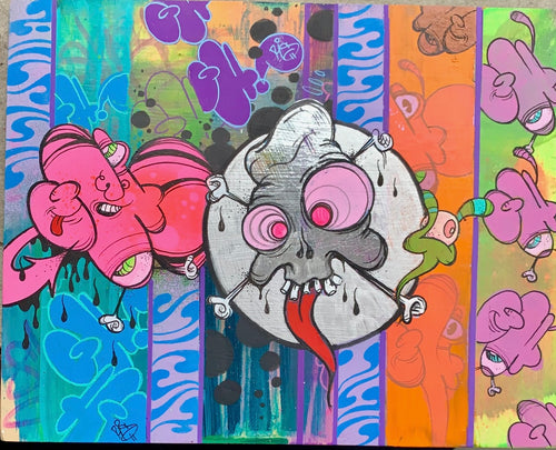 2026 GHOST ORIGINAL CANVAS (8X10) PIECE SERIES # 1